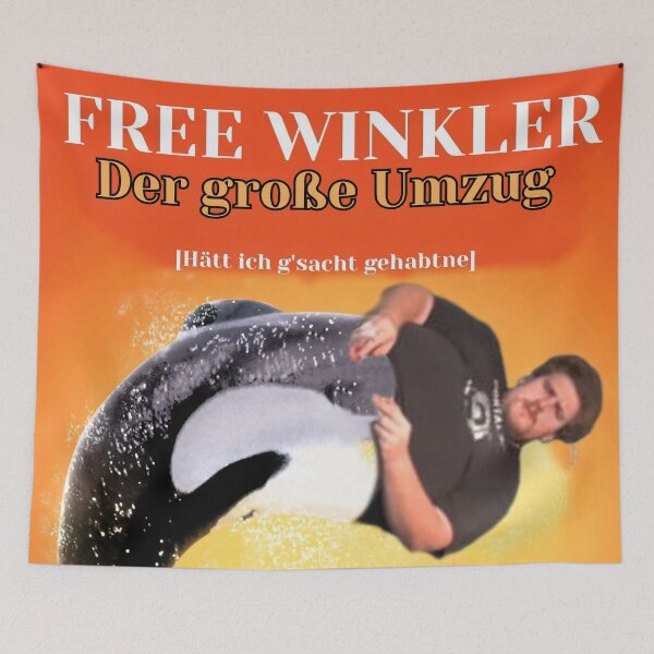 Item preview, Drachenlord Poster - Free Winkler, A Whale from Franconia | Upscaled, high-quality poster designed and sold by Klonter77.