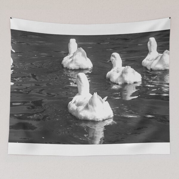 Item preview, group of geese on a lake 6 designed and sold by felipequeiroz.
