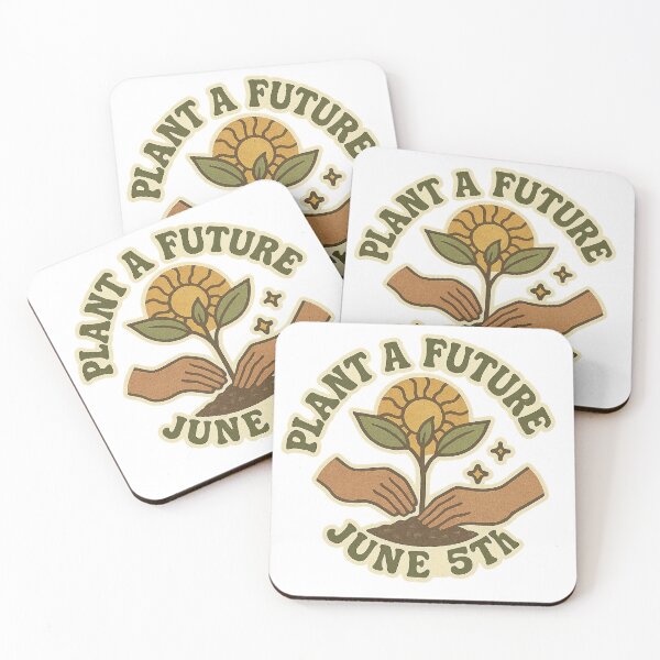 Item preview, Groovy Plant a Future Emblem designed and sold by Artistoffreedm.
