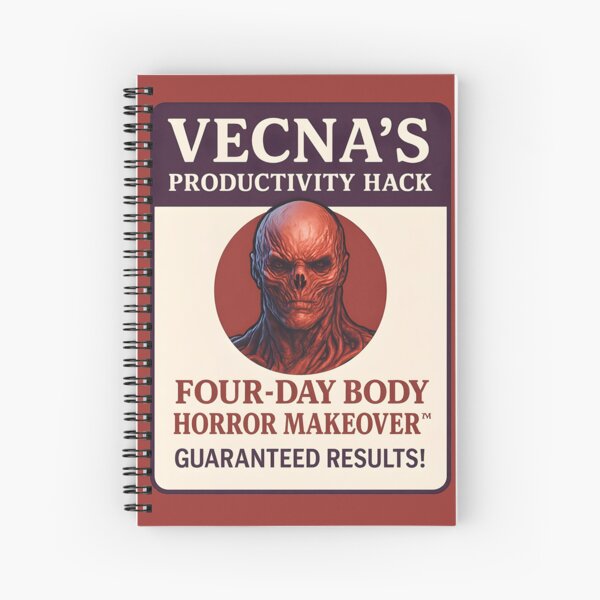 Artikel-Vorschau von Vecna Produktivitäts-Hack-Aufkleber – Lustiges Stranger Things Horror-Fanart, designt und verkauft von WAUZ.