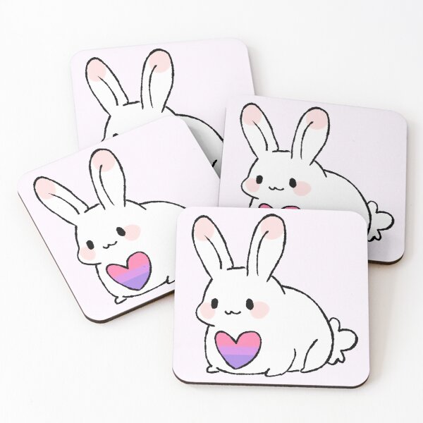 Item preview, Cute Pride Bunny Pastel Bisexual designed and sold by Mimi_Designs.