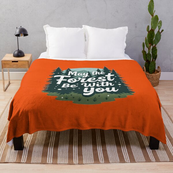 Item preview, May the Forest Be With You – Funny Nature Lover Quote Design designed and sold by Jason123za.