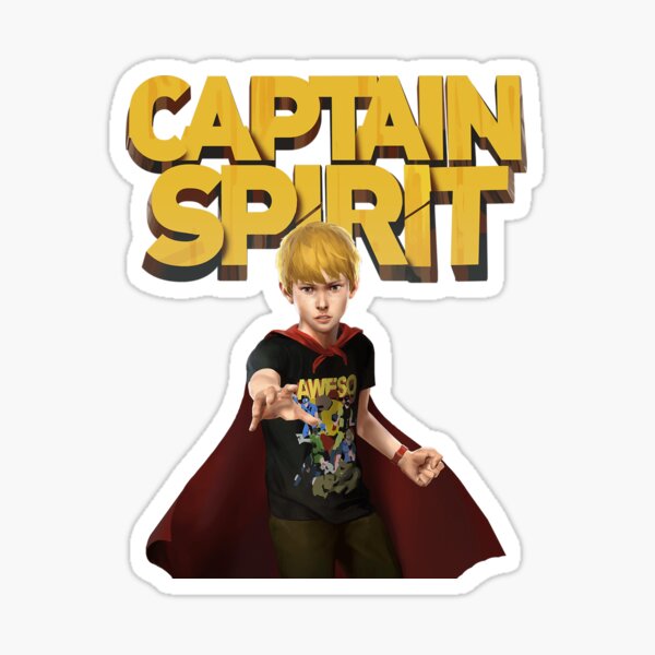 Captain Spirit Sticker