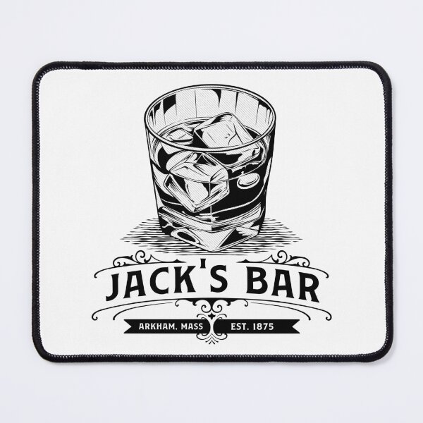 Item preview, Jack’s Bar (BW) designed and sold by MalevolentCast.