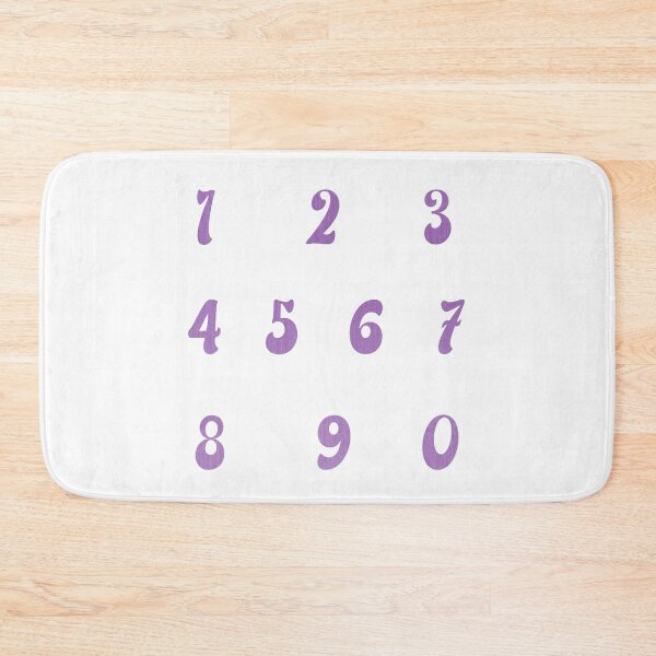 Item preview, Numbers designed and sold by Paper Drip.
