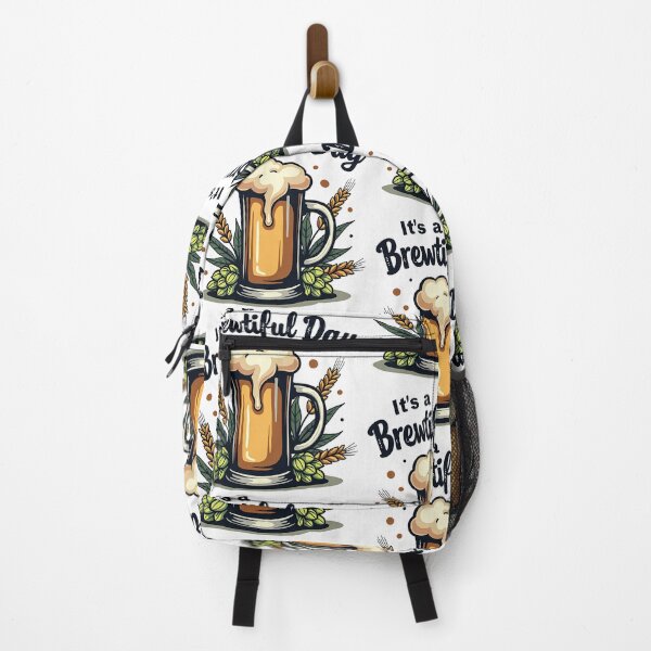 Item preview, It’s a Brewtiful Day – Fun Beer Lover Pun Design with Hops and Barley designed and sold by Jason123za.