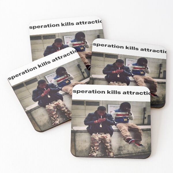 Item preview, "desperation kills attraction" designed and sold by dazza110.