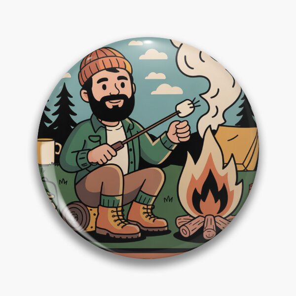 Item preview, Camping Dad The Legend of the Campfire designed and sold by ibobo4656.