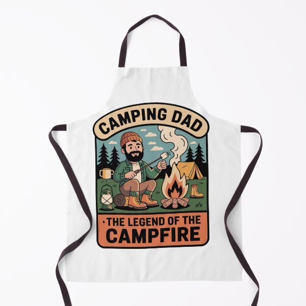 Item preview, Camping Dad The Legend of the Campfire designed and sold by ibobo4656.