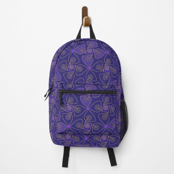 Item preview, spiral flowers (purple) designed and sold by B. Kukla.