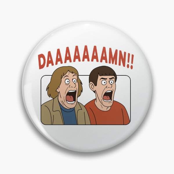 Item preview, Dumb and Dumber Daaaamn! designed and sold by Kawaii Koala.