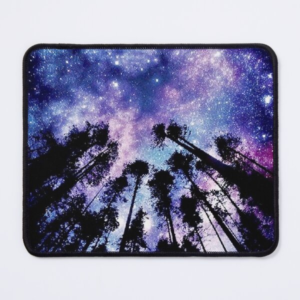 Item preview, Celestial Pines: Forest Under the Stars designed and sold by MarinaBlackArt.