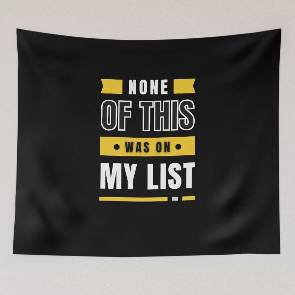 Item preview, Unexpected List Humor designed and sold by Zakrytos ★★★★★.