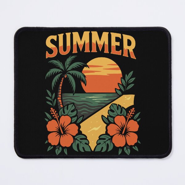 Item preview, Summer T-shirt Design designed and sold by Black-WhiteFUN.