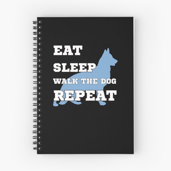 Item preview, Eat sleep walk the dog repeat designed and sold by BritishDelights.