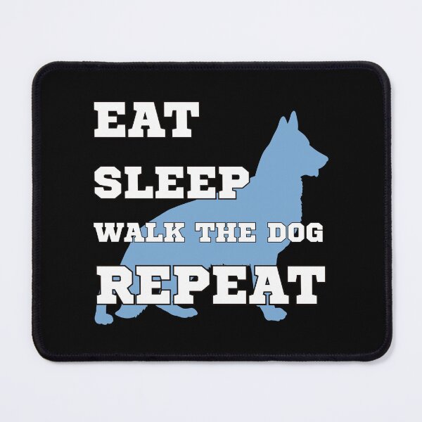 Item preview, Eat sleep walk the dog repeat designed and sold by BritishDelights.