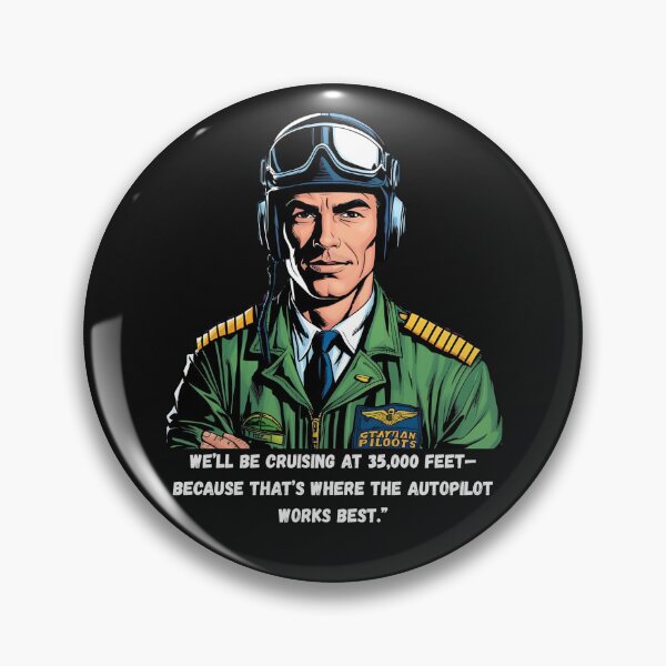 Item preview, FUNNY PILOT designed and sold by Pawblematic .