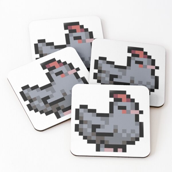 Item preview, Stardew Valley void chicken designed and sold by mfc-designs.