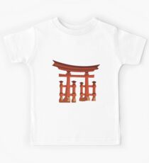 Vintage Torii Gate Kids Tee