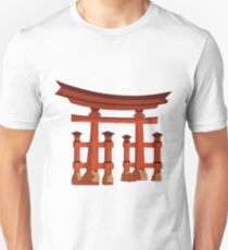 Vintage Torii Gate Unisex T-Shirt