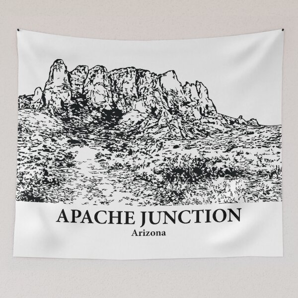 Item preview, Apache Junction - Arizona designed and sold by Lakeric Cityscapes.