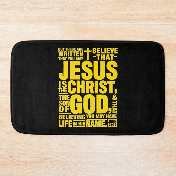 Item preview, John 20:31 Jesus Is The Christ The Son Of God designed and sold by plushism.
