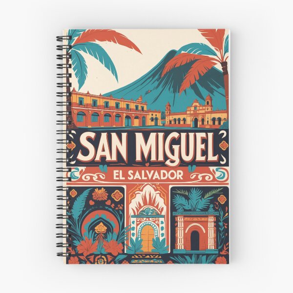 Item preview, San Miguel El Salvador Vintage Travel Tourism designed and sold by TravelersGems.