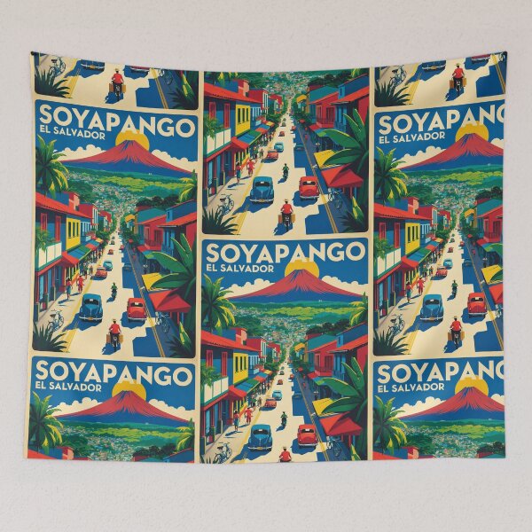 Item preview, Soyapango El Salvador Vintage Travel Tourism designed and sold by TravelersGems.