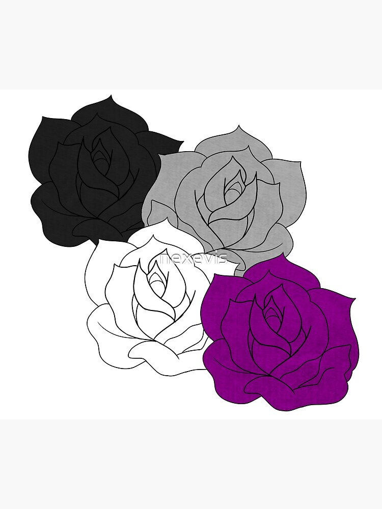 "Asexual Roses" Canvas Print by nexevis Redbubble