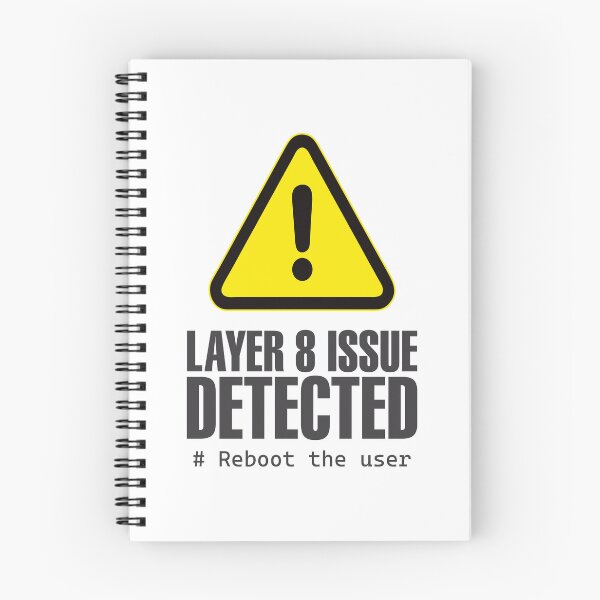 Item preview, Layer 8 issue detected designed and sold by therockstuff.