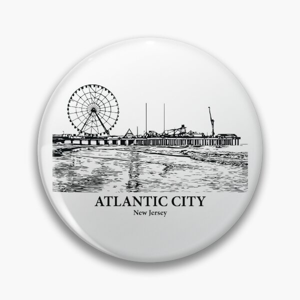 Item preview, Atlantic City - New Jersey designed and sold by Lakeric Cityscapes.