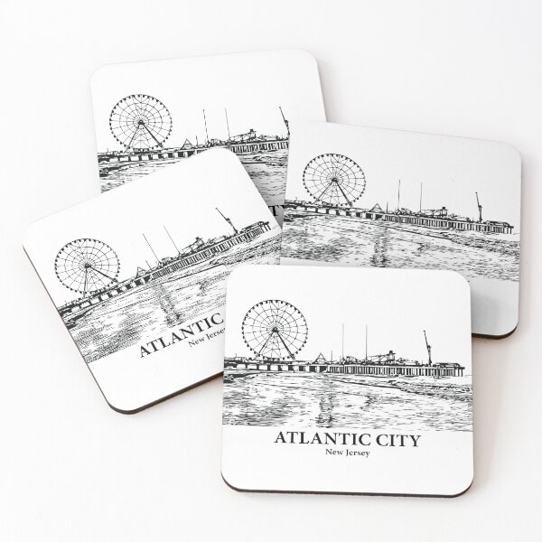 Item preview, Atlantic City - New Jersey designed and sold by Lakeric Cityscapes.