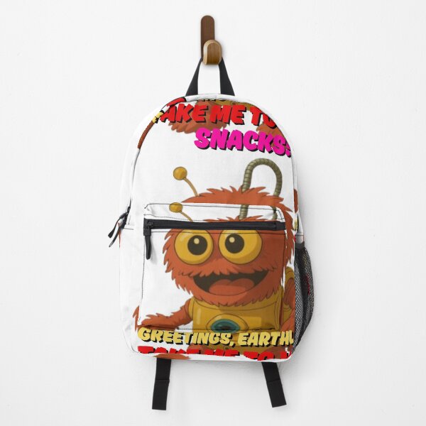 Item preview, Fuzzy Alien Robot – Cute Space Monster with Big Eyes designed and sold by Artitude Studio.