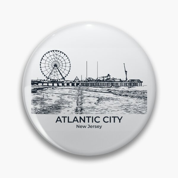 Item preview, Atlantic City - New Jersey designed and sold by Lakeric Cityscapes.