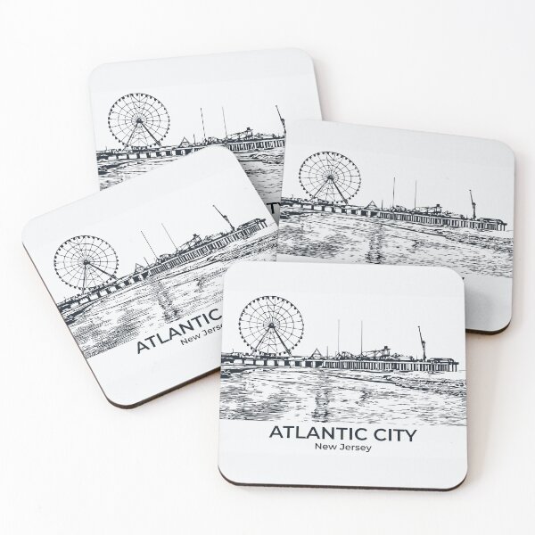 Item preview, Atlantic City - New Jersey designed and sold by Lakeric Cityscapes.