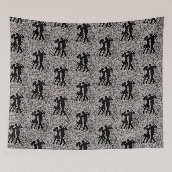 Item preview, “Silhouette of Dance - Harmony of Passion and Rhythm” designed and sold by DigiGoods.