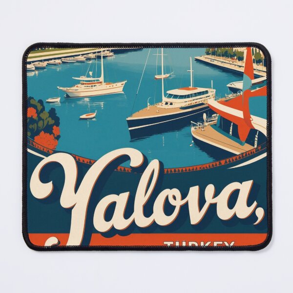 Item preview, Yalova Turkey Vintage Travel Tourism designed and sold by TravelersGems.