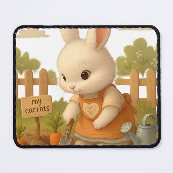 Item preview, Bunny’s Carrot Garden designed and sold by cottoncode.