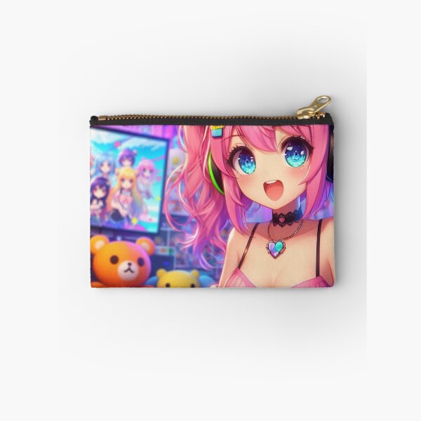 Item preview, Pink-Haired Gamer Girl designed and sold by CailaStyle.