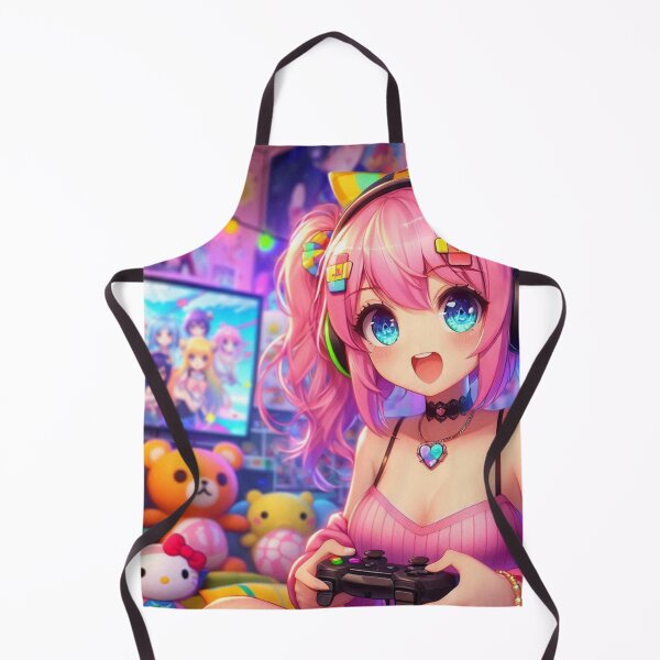 Item preview, Pink-Haired Gamer Girl designed and sold by CailaStyle.