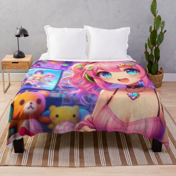 Item preview, Pink-Haired Gamer Girl designed and sold by CailaStyle.