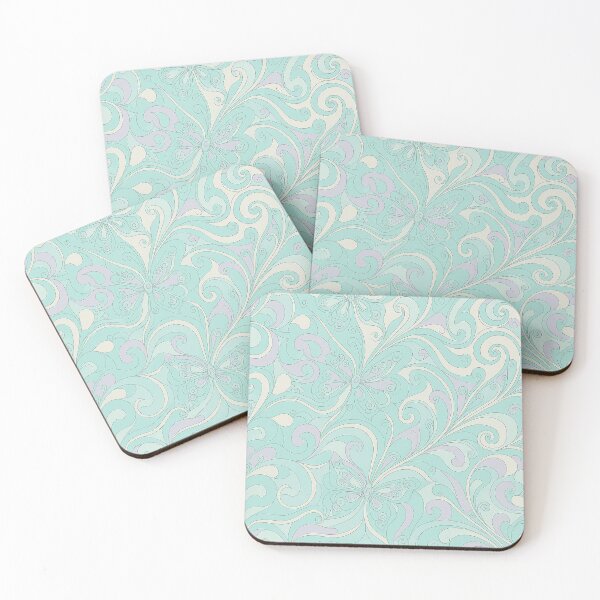 Item preview, Elegant Pastel Swirls Pattern	 designed and sold by weirdfishes123.