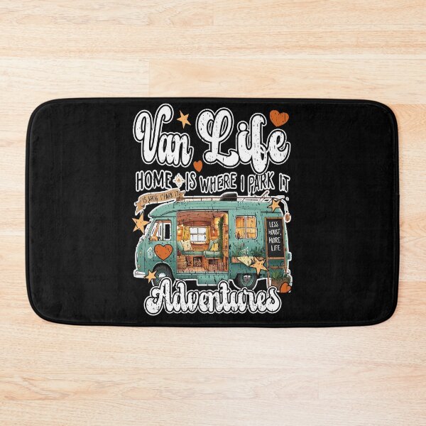 Item preview, VAN LIFE ADVENTURES HOME IS WHERE I PARKED IT off-grid living van adventure simple living  designed and sold by Jt41.