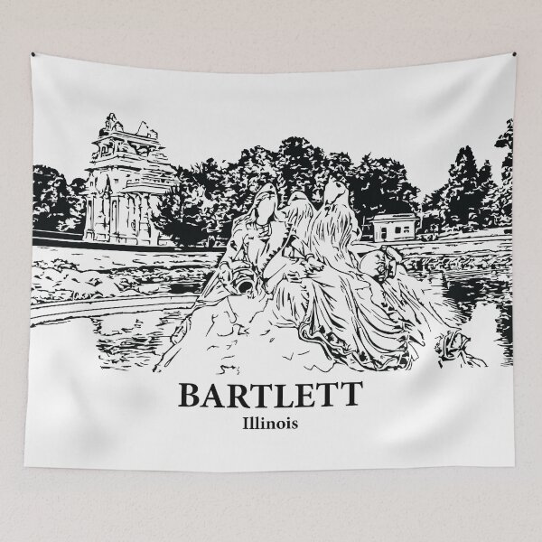 Item preview, Bartlett - Illinois designed and sold by Lakeric Cityscapes.