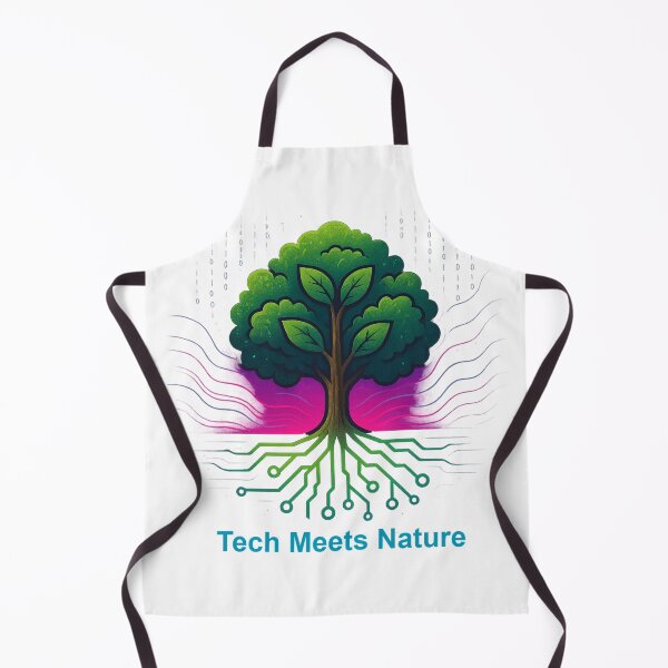 Item preview, Tech Meets Nature – Futuristic Green Fusion designed and sold by IQTribe.