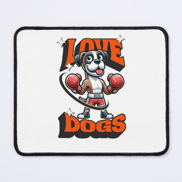 Item preview, Love boxer dogs designed and sold by BigfeetLittlepaws.