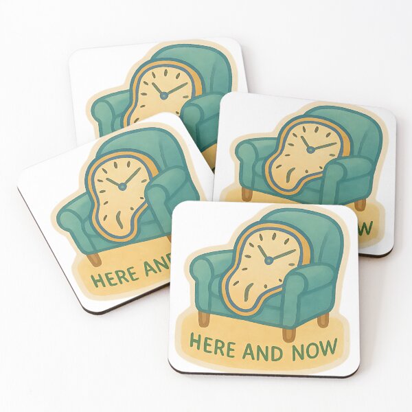 Item preview, Here and Now Therapy Chair Sticker designed and sold by GestaltTees.