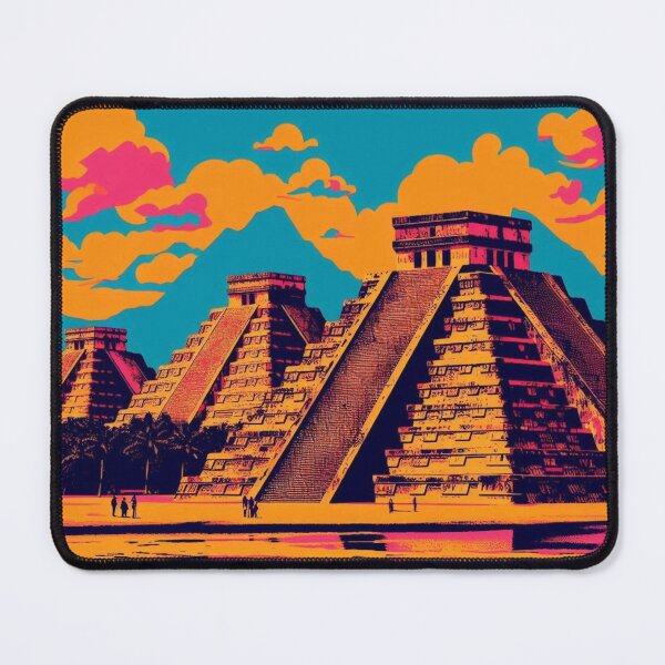 Item preview, ancient mayan pyramids designed and sold by Dogandesighn.