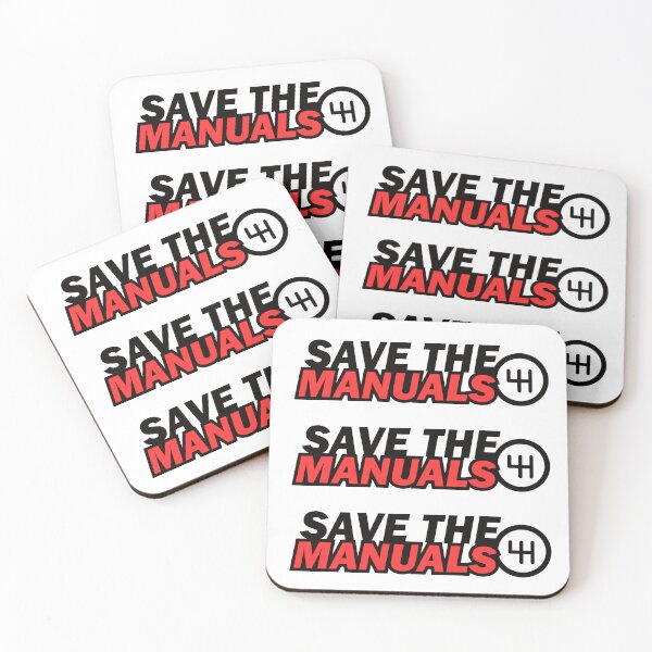 Item preview, Save The Manuals - 4 Speed designed and sold by the-craft-shop.
