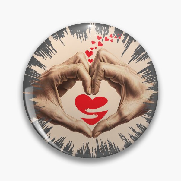 Item preview, Heart Framed by Hands designed and sold by TestudoDesign.